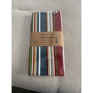 Ruvanti Cloth Napkins Set of 6 Cotton 100%, 20x20 Inches Napkins Cloth Washable